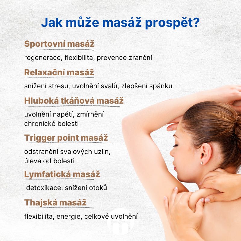 Jak může masáž prospět
